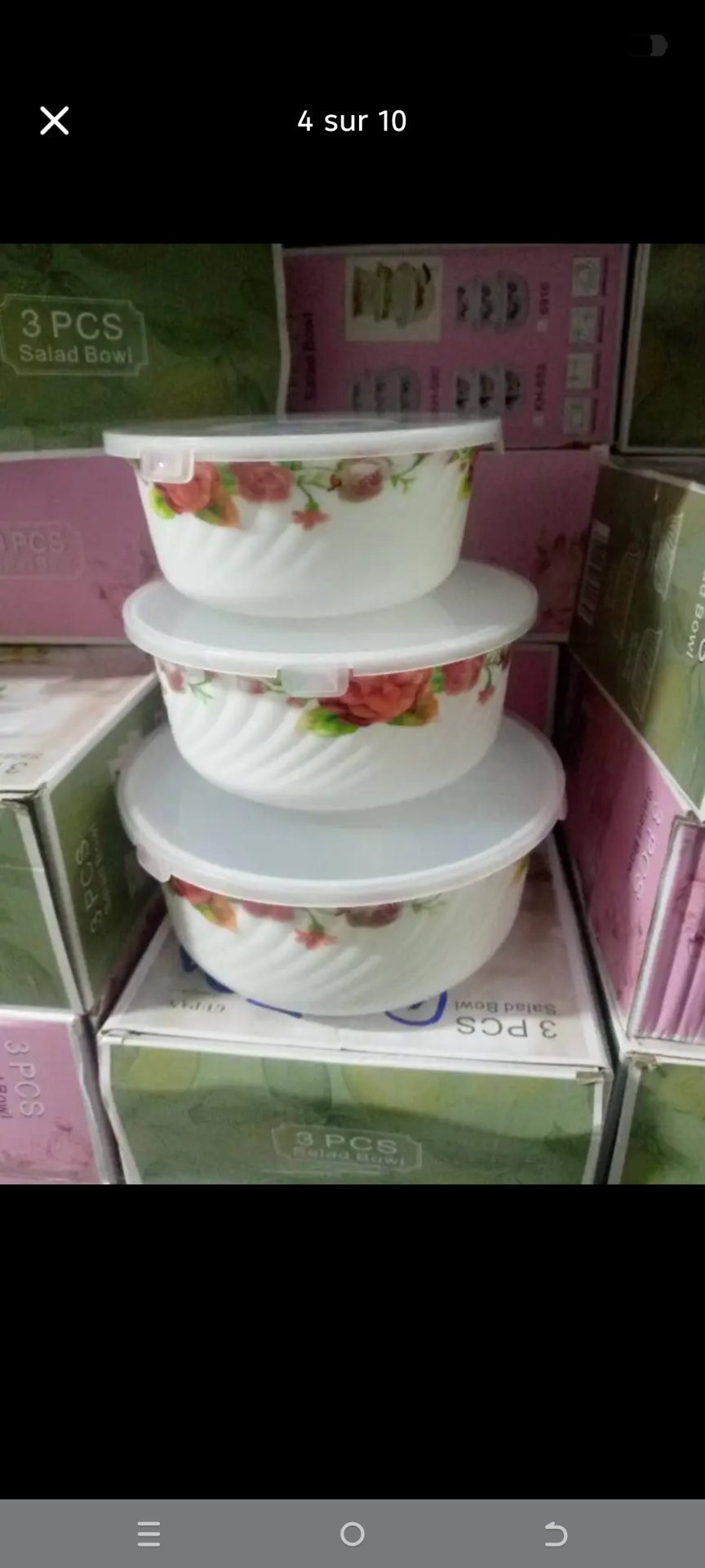 Promo de soupière 3pcs
